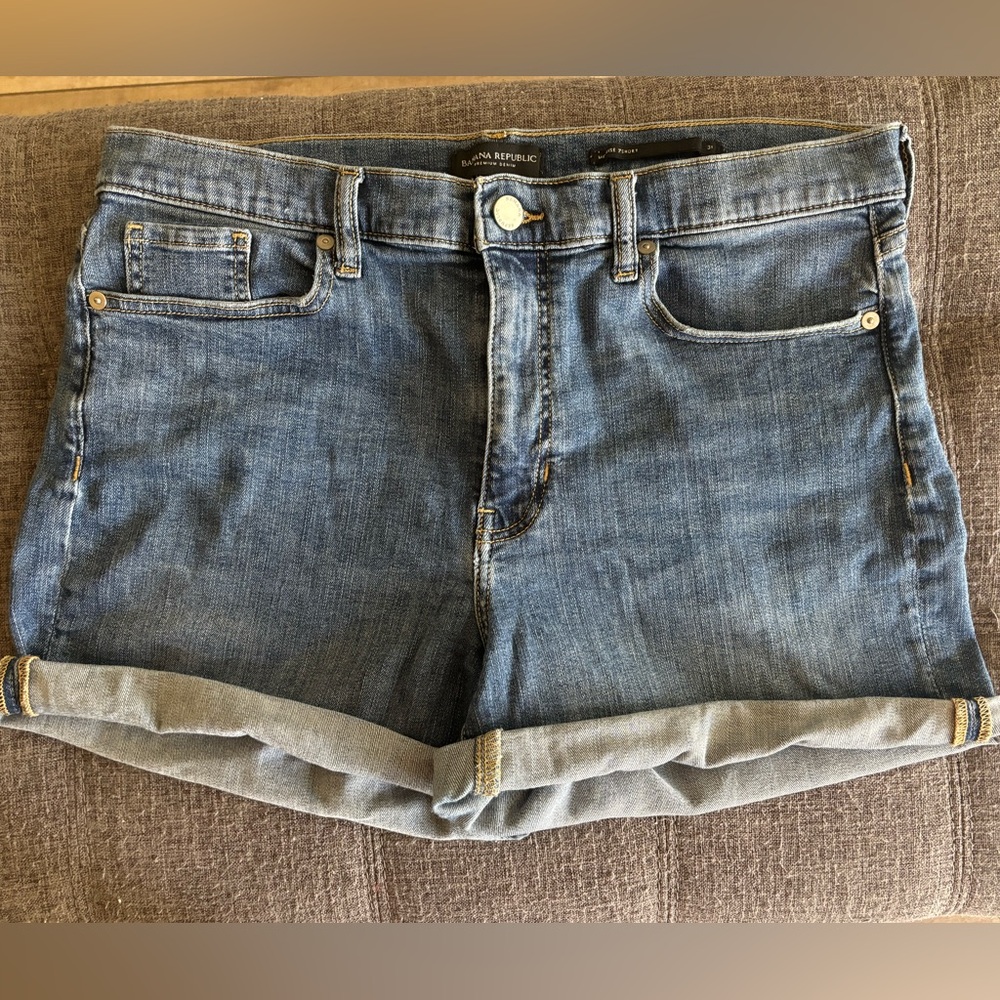 Banana Republic Blue Jean Shorts